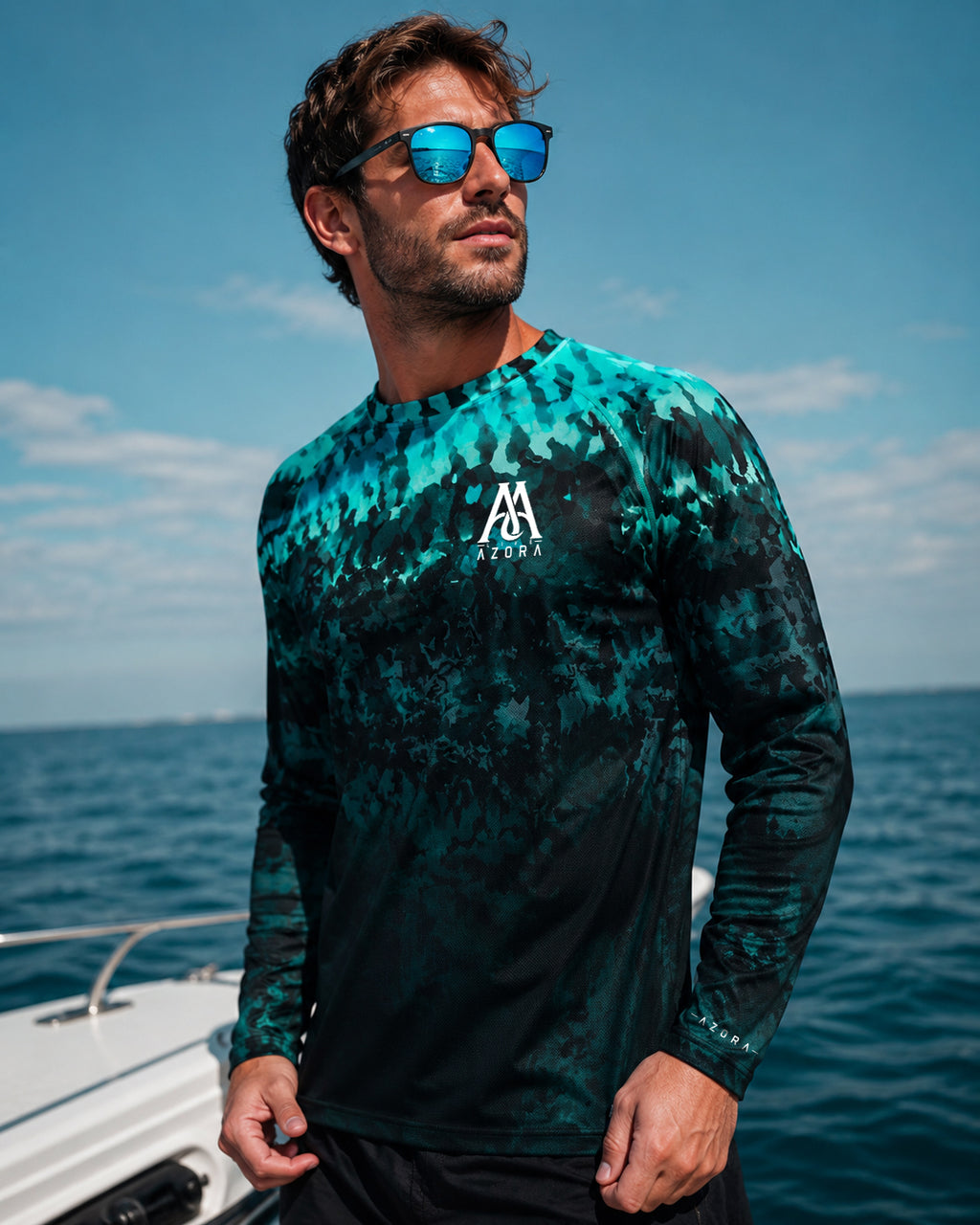 ABYSS TIDE CAMO - UPF50 LONG SLEEVE